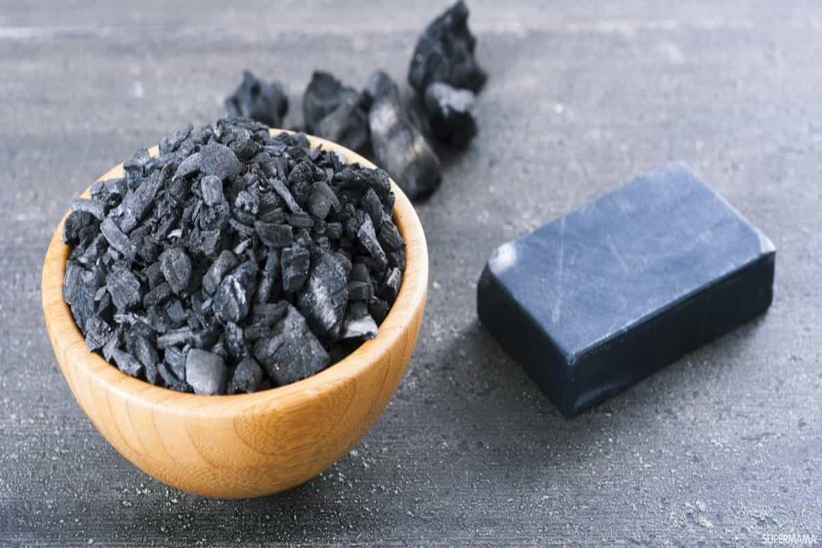  صابونة الفحم lady؛ يزيل الأوساخ العنيدة مضادة للبكتيريا البشرة الدهنية 